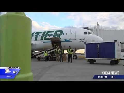 Frontier begins non-stop flights to Denver