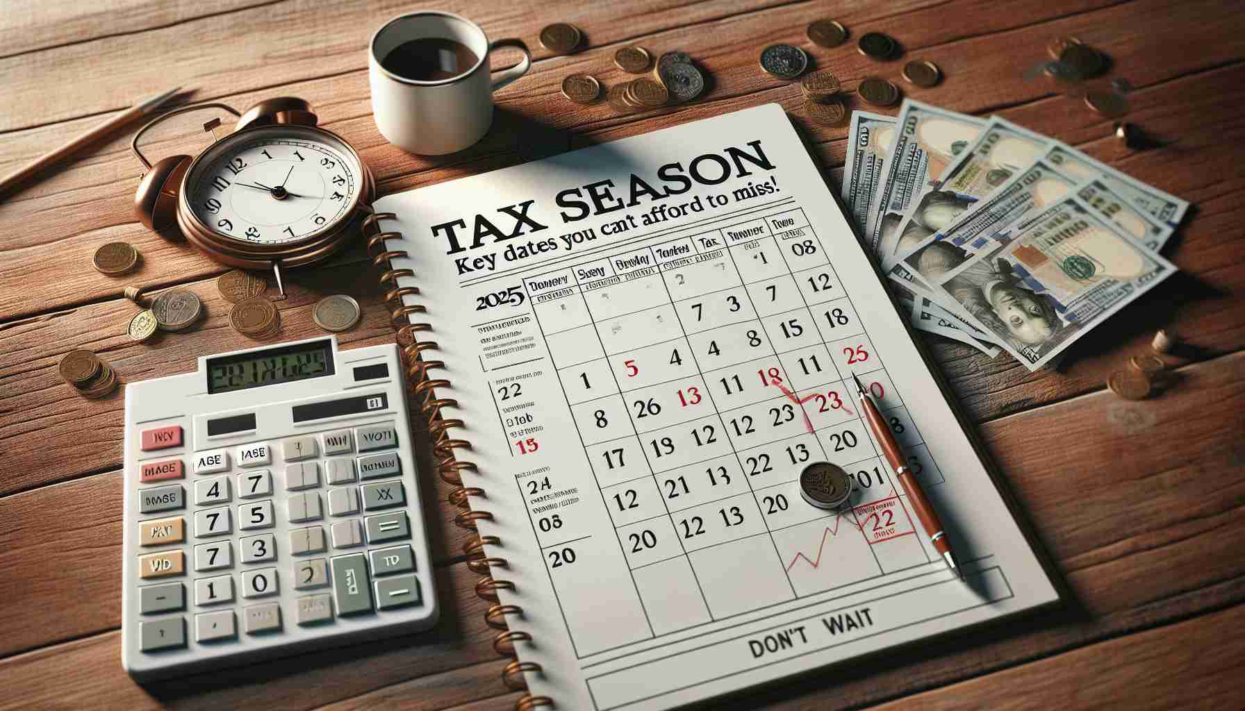 Tax Season 2025: Key Dates You Can't Afford to Miss! Don't Wait!